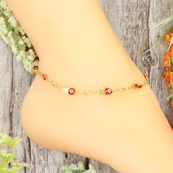"Dainty Anklet for Women – Elegant Everyday Jewelry & Perfect Gift | MLCRC1247 - Picture 8 of 10